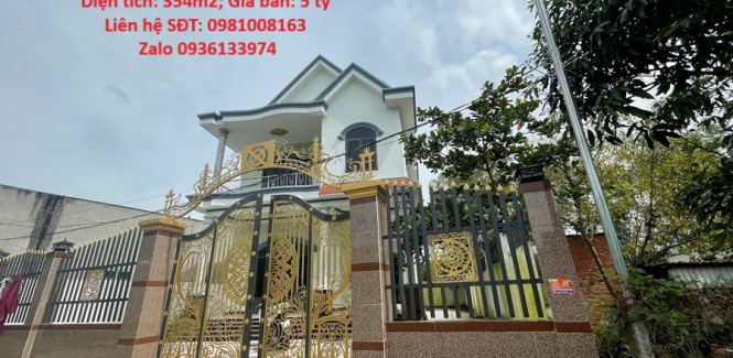 NHÀ CHÍNH CHỦ - MẶT TIỀN Địa Chỉ Phường Mỹ Xuân, Thị Xã Phú Mỹ - Bà Rịa Vũng Tàu