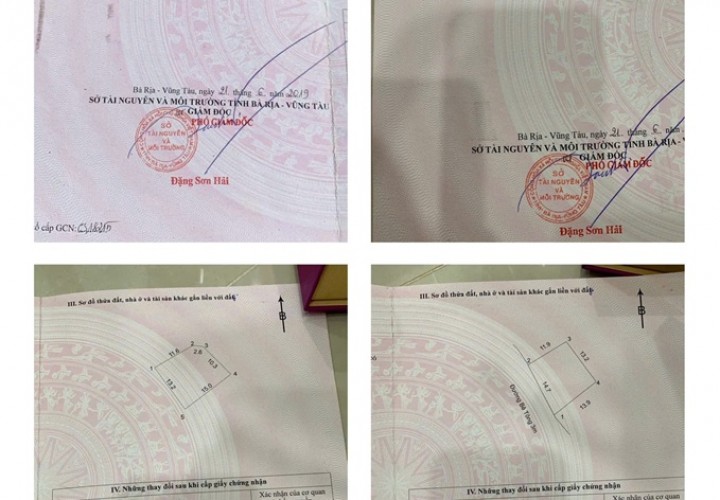 NHÀ CHÍNH CHỦ - MẶT TIỀN Địa Chỉ Phường Mỹ Xuân, Thị Xã Phú Mỹ - Bà Rịa Vũng Tàu