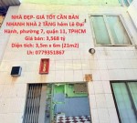 NHÀ ĐẸP- GIÁ TỐT CẦN BÁN NHANH NHÀ 2 TẦNG hẻm Lê Đại Hành, quận 11, TPHCM