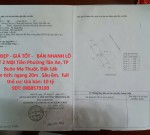 ĐẤT ĐẸP - GIÁ TỐT -   BÁN NHANH LÔ ĐẤT 2 Mặt Tiền Phường Tân An, TP Buôn Ma Thuột, Đăk Lăk