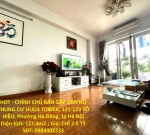 HOT - CHÍNH CHỦ BÁN GẤP CĂN HỘ CHUNG CƯ HUD3 TOWER, 121-123 TÔ HIỆU, Phường Hà Đông, tp Hà Nội