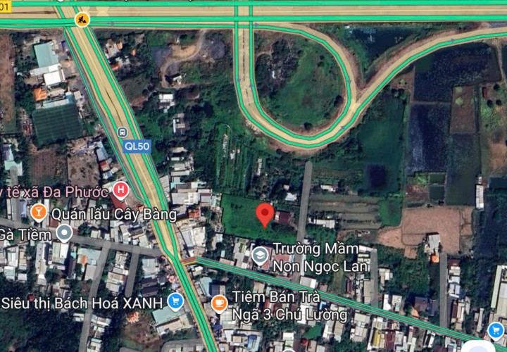 ĐẤT ĐẸP – GIÁ ĐẦU TƯ  -CẦN BÁN LÔ ĐẤT VỊ TRÍ ĐẸP TẠI Đường Liên Ấp 2-3, Đa Phước, Bình Chánh, TP.HCM