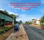 CẦN BÁN GẤP NHÀ CẤP 4 - TRUNG TÂM Phường PHƯỚC BÌNH, TX. PHƯỚC LONG, BÌNH PHƯỚC