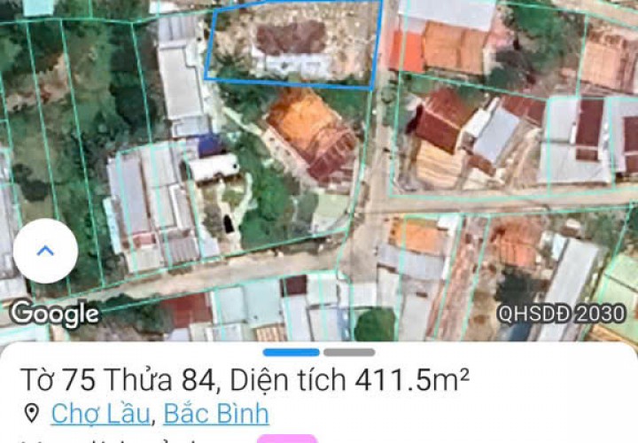 ĐẤT ĐẸP - GIÁ TỐT -  Bán Đất Vị Trí Đắc Địa Thị Trấn Chợ Lầu, Bắc Bình, Bình Thuận
