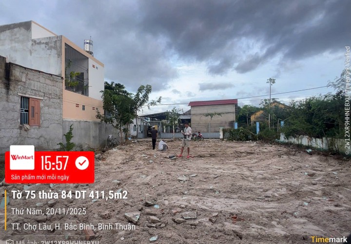 ĐẤT ĐẸP - GIÁ TỐT -  Bán Đất Vị Trí Đắc Địa Thị Trấn Chợ Lầu, Bắc Bình, Bình Thuận