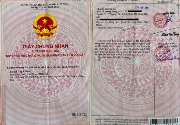 ĐẤT CHÍNH CHỦ - SỔ HỒNG RIÊNG Hẻm 31, Thạnh Xuân 14, Phường Thạnh Xuân, Quận 12, HCM