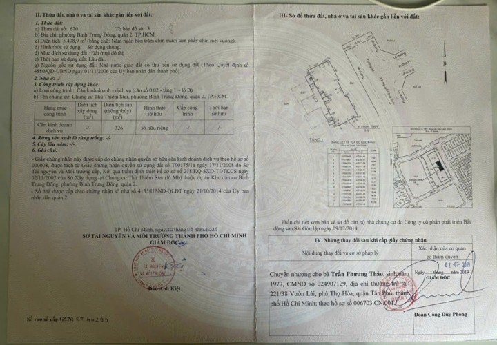 CHÍNH CHỦ CHO THUÊ SHOPHOUSE THỦ THIÊM STAR - 3 MẶT TIỀN- Thủ Đức, Hồ Chí Minh