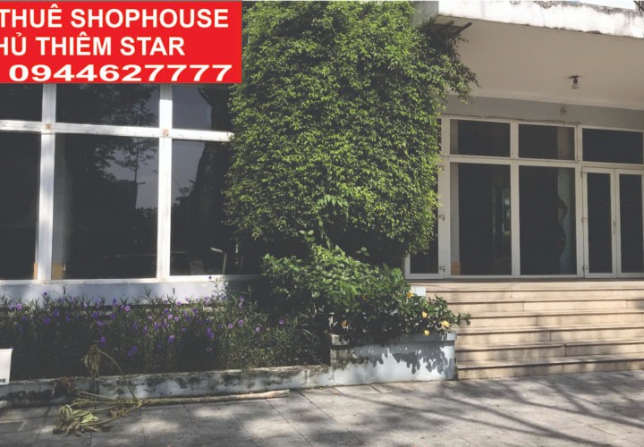 CHÍNH CHỦ CHO THUÊ SHOPHOUSE THỦ THIÊM STAR - 3 MẶT TIỀN- Thủ Đức, Hồ Chí Minh