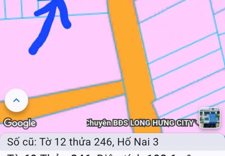 CHÍNH CHỦ CẦN BÁN Lô Đất Full Thổ Cư Tại Xã Hố Nai 3, Huyện Trảng Bom, Tỉnh Đồng Nai.