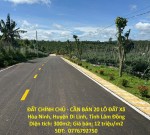 ĐẤT CHÍNH CHỦ - CẦN BÁN 20 LÔ ĐẤT Xã Hòa Ninh, Huyện Di Linh, Tỉnh Lâm Đồng