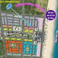 ĐẤT ĐẸP – GIÁ ĐẦU TƯ - CẦN BÁN 2 LÔ ĐẤT 2 MẶT TIỀN phố Trung Kỳ, P.Trung Sơn, TP Sầm Sơn, Thanh Hoá