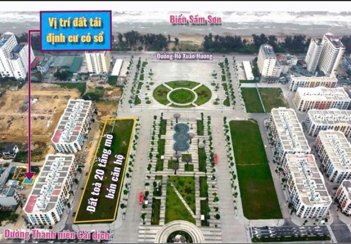 ĐẤT ĐẸP – GIÁ ĐẦU TƯ - CẦN BÁN 2 LÔ ĐẤT 2 MẶT TIỀN phố Trung Kỳ, P.Trung Sơn, TP Sầm Sơn, Thanh Hoá