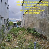 ĐẤT ĐẸP – GIÁ TỐT –  CẦN BÁN ĐẤT Đường Trương Định, Phường Mân Thái, Quận Sơn Trà, Đà Nẵng