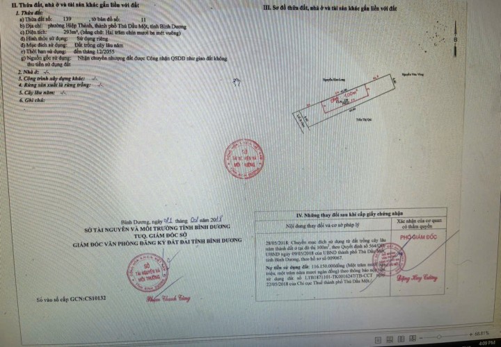 GIÁ TỐT - CHÍNH CHỦ Cần Bán Nhanh Căn Nhà Vị Trí Tại Thành Phố Thủ Dầu Một, Tỉnh Bình Dương