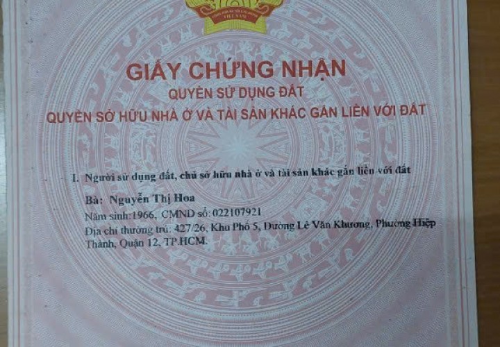 ​GIÁ TỐT - CHÍNH CHỦ Cần Bán Nhanh Mặt Tiền Kinh Doanh Tỉnh Lộ 15 Huyện Củ Chi, TP HCM
