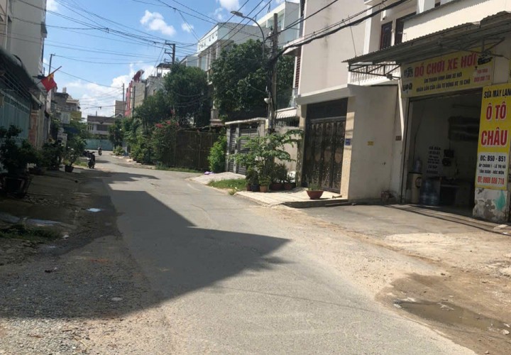 ĐẤT ĐẸP –GIÁ TỐT- BÁN GẤP LÔ ĐẤT SHR hẻm nội bộ Lê Thị Hà, Đường Lê Thị Hà, Tân Xuân,Hóc Môn, HCM