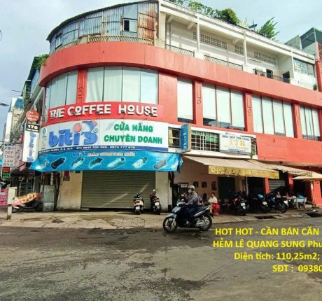HOT HOT - CẦN BÁN CĂN NHÀ VỊ TRÍ ĐẮC ĐỊA HẺM LÊ QUANG SUNG Phường 6, Quận 6, HCM