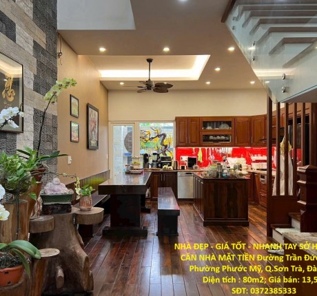 NHÀ ĐẸP - GIÁ TỐT - NHANH TAY SỞ HỮU NGAY CĂN NHÀ MẶT TIỀN Đường Trần Đức Thông, Sơn Trà, Đà Nẵng