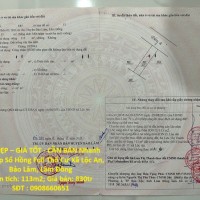 ĐẤT ĐẸP – GIÁ TỐT - CẦN BÁN Nhanh Đất Đẹp Sổ Hồng Full Thổ Cư Xã Lộc An, Bảo Lâm, Lâm Đồng