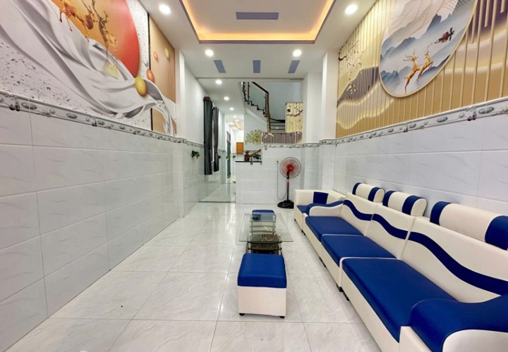 BÁN NHÀ MỚI FULL NỘI THẤT HẺM XE HƠI 8m - Vị TRÍ GẦN KHU Đ,18 B, Phường Bình Hưng Hoà A, Bình Tân