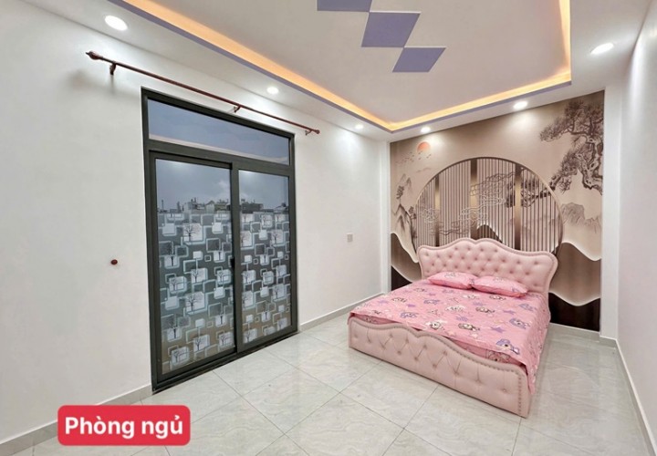 BÁN NHÀ MỚI FULL NỘI THẤT HẺM XE HƠI 8m - Vị TRÍ GẦN KHU Đ,18 B, Phường Bình Hưng Hoà A, Bình Tân