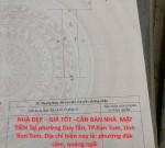 NHÀ ĐẸP – GIÁ TỐT –CẦN BÁN NHÀ  MẶT TIỀN Tại phường Duy Tân, TP.Kon Tum, tỉnh Kon Tum