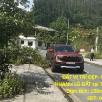 ĐẤT VỊ TRÍ ĐẸP- GIÁ ĐẦU TƯ CẦN BÁN NHANH LÔ ĐẤT tại Thị Trấn Yên Lập, Phú Thọ