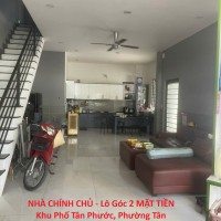 NHÀ CHÍNH CHỦ - Lô Góc 2 MẶT TIỀN Khu Phố Tân Phước, Phường Tân Bình, TP Dĩ An, Bình Dương
