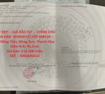 ĐẤT ĐẸP – GIÁ ĐẦU TƯ  – CHÍNH CHỦ CẦN BÁN  NHANH LÔ ĐẤT MB520 – Xã Đông Tiến, Đông Sơn, Thanh Hóa