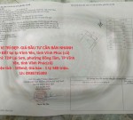 ĐẤT VỊ TRÍ ĐẸP- GIÁ ĐẦU TƯ CẦN BÁN NHANH LÔ ĐẤT tại tp Vĩnh Yên, tỉnh Vĩnh Phúc (cũ)