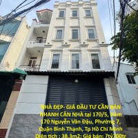 NHÀ ĐẸP- GIÁ ĐẦU TƯ CẦN BÁN NHANH CĂN NHÀ tại Phường 7, Quận Bình Thạnh