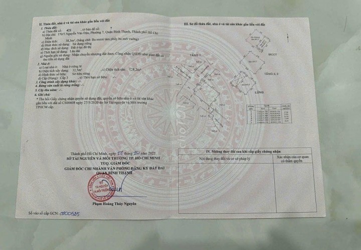 NHÀ ĐẸP- GIÁ ĐẦU TƯ CẦN BÁN NHANH CĂN NHÀ tại Phường 7, Quận Bình Thạnh