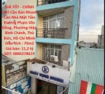 GIÁ TỐT - CHÍNH CHỦ Cần Bán Nhanh Căn Nhà Mặt Tiền Phạm Văn Đồng, TP Thủ Đức, HCM