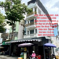 HOT NHÀ VỊ TRÍ ĐẸP- GIÁ TỐT CHÍNH CHỦ CẦN BÁN NHANH CĂN NHÀ vị trí đẹp tại quận Tân Bình, TPHCM
